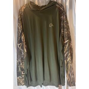 Ducks Unlimited Mens Camo Hoodie 3XL Mossy Oak